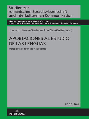 cover image of Aportaciones al estudio de las lenguas